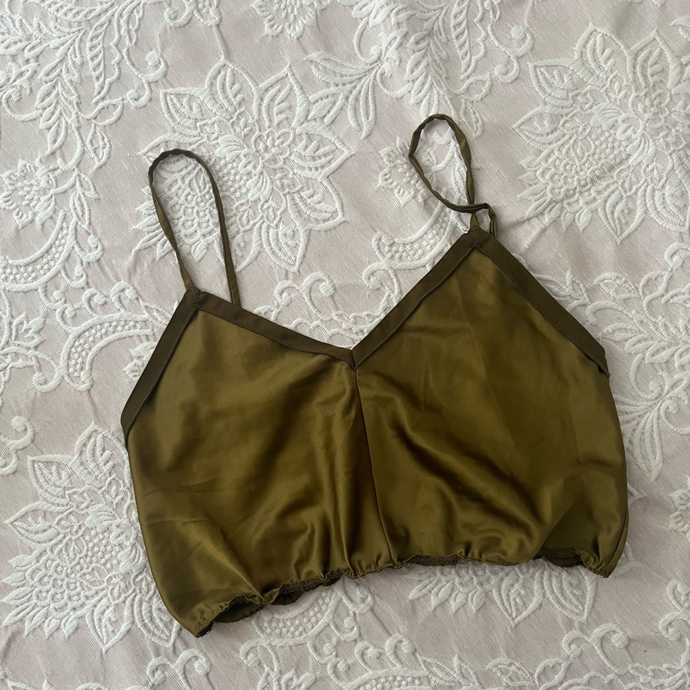 Green Zara Top